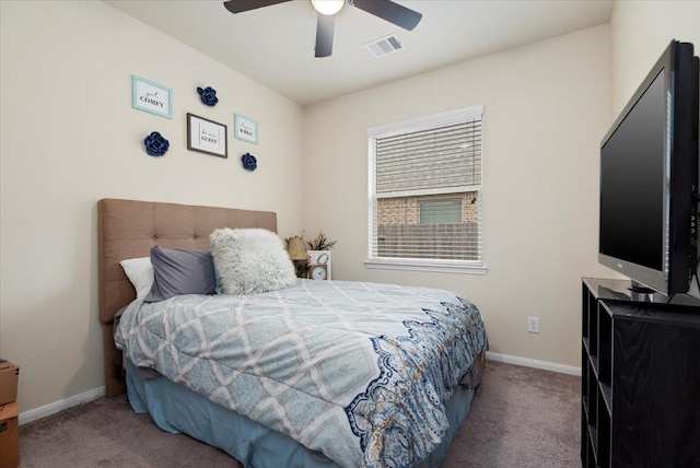 30119 Saw Oaks Dr, Magnolia, TX 77355 - carpeted bedroom featuring baseboards and a ceiling fan