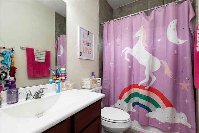 30119 Saw Oaks Dr, Magnolia, TX 77355 - full bath with vanity and a shower with shower curtain