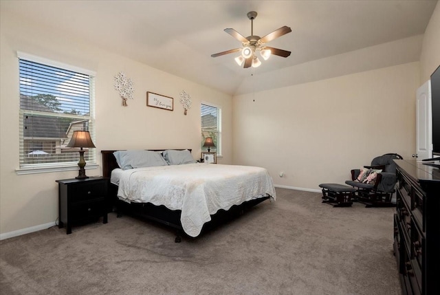 30119 Saw Oaks Dr, Magnolia, TX 77355 - carpeted bedroom with baseboards and ceiling fan