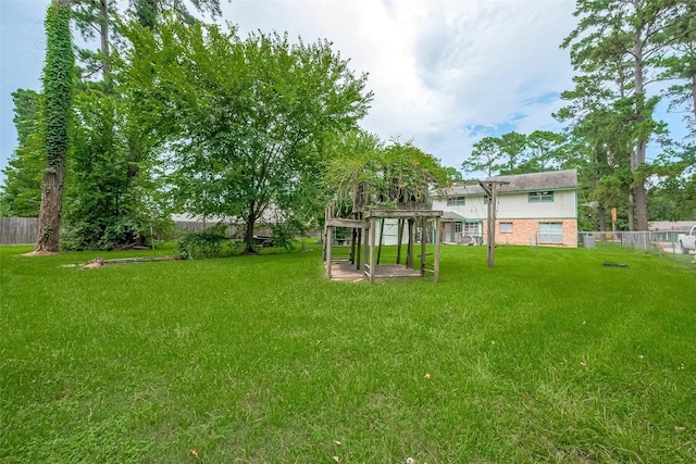 25107 Broughton St, Spring, TX 77373 - view of yard