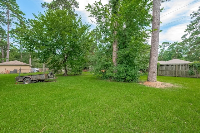 25107 Broughton St, Spring, TX 77373 - view of yard featuring view of scattered trees