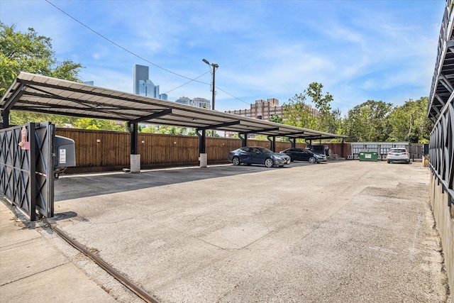 915 N San Jacinto St, Houston, TX 77002 - view of covered parking lot