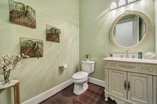10210 Grape Creek Grove Ln, Cypress, TX 77433 - bathroom with vanity and wood finished floors