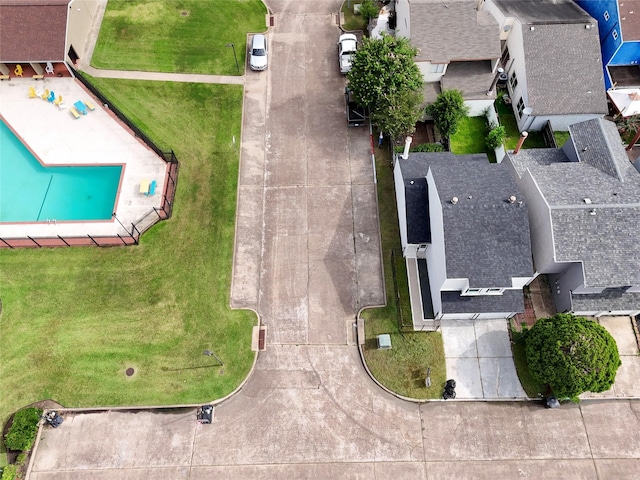 10260 Field Stone Dr, Houston, TX 77041 - drone / aerial view of a pool area