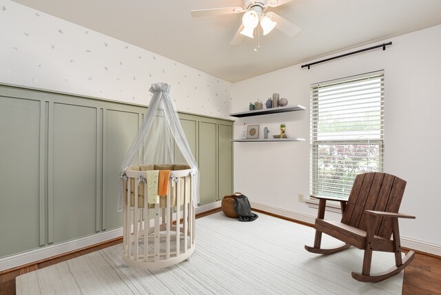5815 Dryad Dr, Houston, TX 77035 - living area with ceiling fan, light wood finished floors, and plenty of natural light