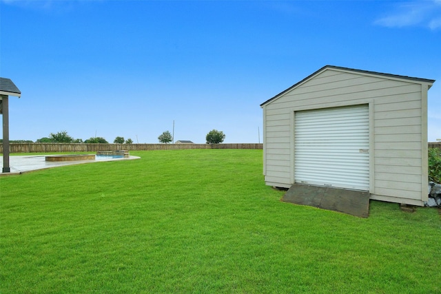 7518 Tejas Lakes Trl, Needville, TX 77461 - view of yard with a shed