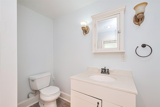 501 Gale St, Houston, TX 77009 - half bath featuring vanity and toilet