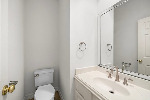 1922 Stormcroft Cir, Katy, TX 77450 - half bathroom with toilet and vanity