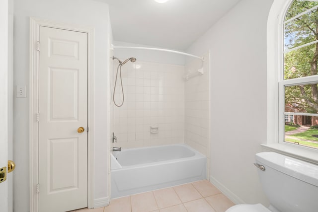 1922 Stormcroft Cir, Katy, TX 77450 - full bath with tile patterned floors, plenty of natural light, and  shower combination