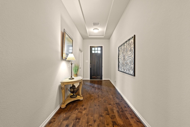 3426 Satton Ranch Ln, Fulshear, TX 77441 - doorway to outside with hardwood / wood-style flooring and baseboards