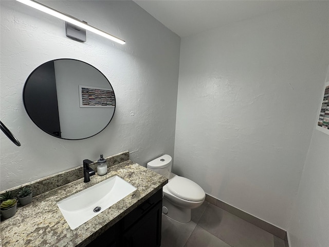 3244 Poe Dr, Montgomery, TX 77356 - bathroom featuring vanity and tile patterned floors