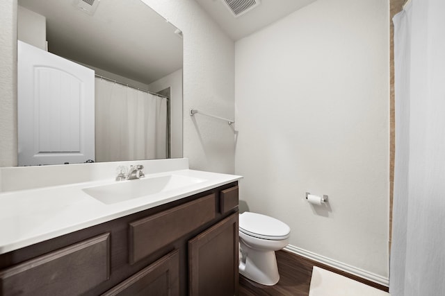 6406 Shadowbrook Hollow Trl, Katy, TX 77493 - bathroom with wood finished floors and vanity