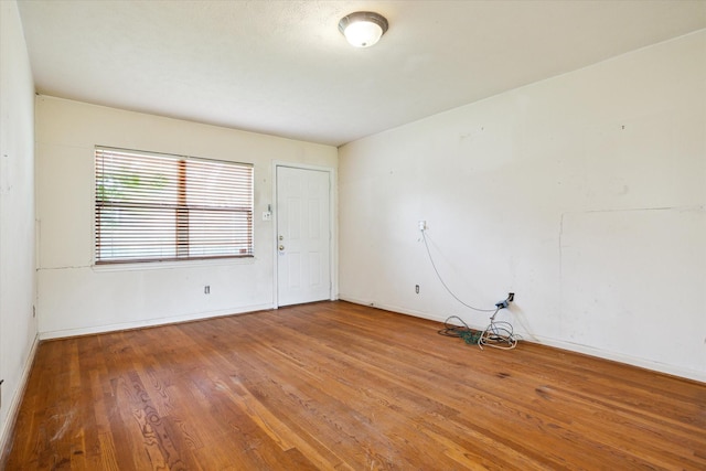 8510 Montridge Dr, Houston, TX 77055 - empty room with wood finished floors and baseboards