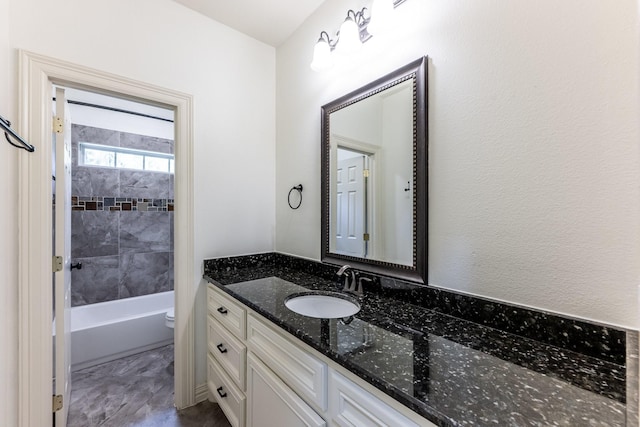 104 Drexal Dr, Huntsville, TX 77340 - full bathroom with vanity and shower / bathtub combination