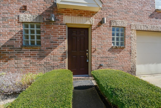 9703 Riddlewood Ln, Houston, TX 77025 - view of exterior entry with brick siding