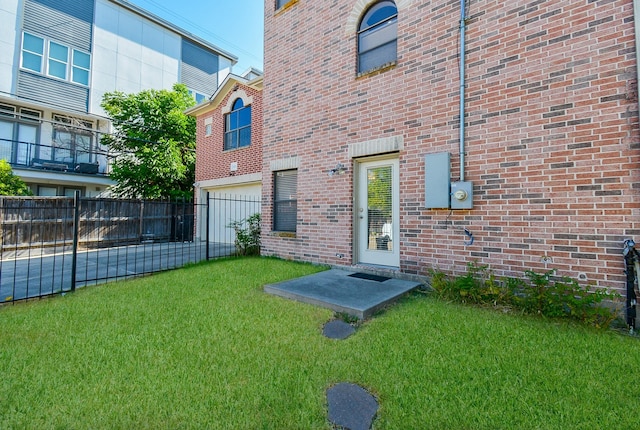 9703 Riddlewood Ln, Houston, TX 77025 - exterior space with brick siding and a garage