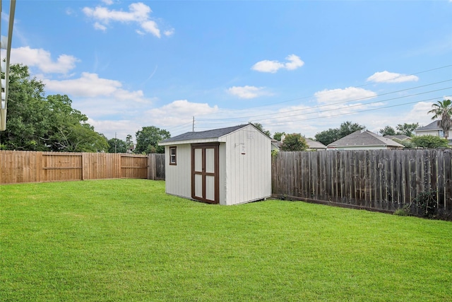 23826 Spring Dane Dr, Spring, TX 77373 - fenced backyard featuring a storage unit