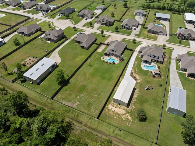 15314 Icet Creek Ave, Mont Belvieu, TX 77523 - aerial view of property and surrounding area with nearby suburban area
