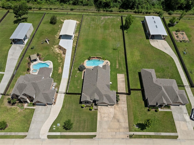 15314 Icet Creek Ave, Mont Belvieu, TX 77523 - bird's eye view of a pool