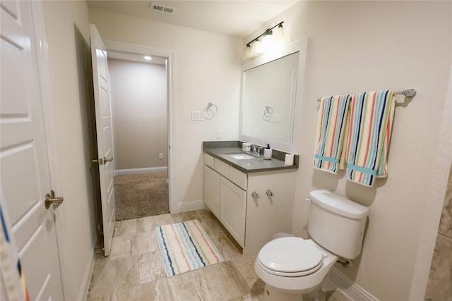 20503 Montecrest Cir, Spring, TX 77379 - bathroom with vanity and toilet