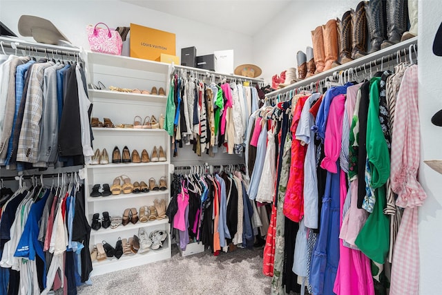 4101 Split Ivy Dr, Houston, TX 77080 - spacious closet with carpet flooring