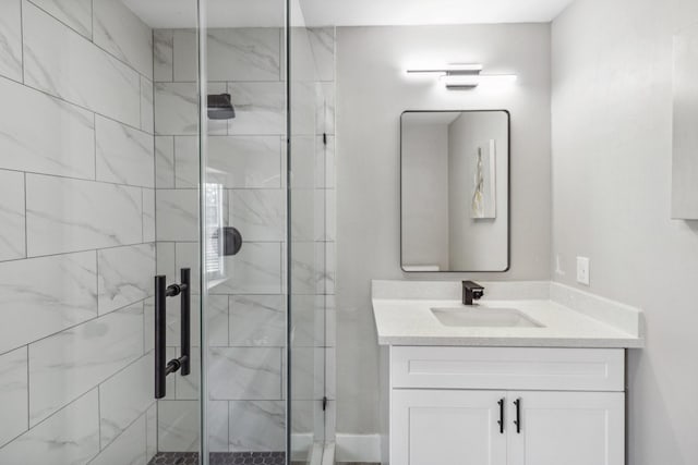 1000 W Thomas Ave, Pasadena, TX 77506 - bathroom with vanity and a shower stall