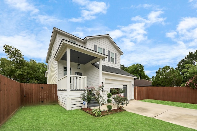 10747 Dulcimer St, Houston, TX 77051 - view of front facade featuring driveway and an attached garage