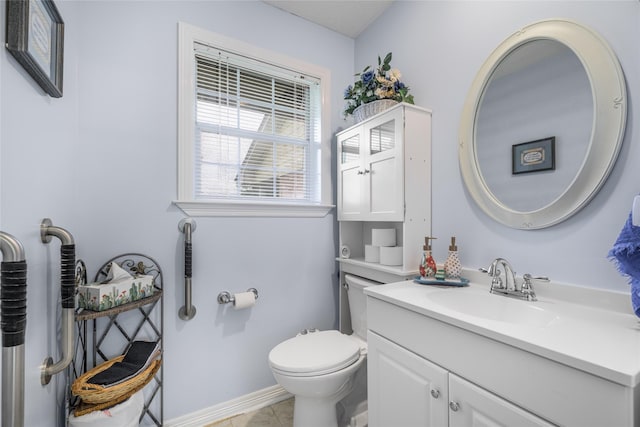 7027 Kurt Dr, Brenham, TX 77833 - bathroom featuring vanity and toilet