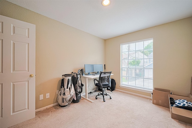 1860 White Oak Dr Unit 334, Houston, TX 77009 - carpeted office space with baseboards