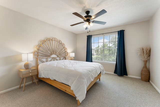 3202 Stoneydale Ln, Spring, TX 77388 - bedroom featuring carpet flooring and ceiling fan