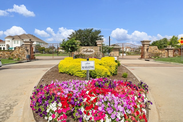 27403 Laurel Bay Ct, Katy, TX 77494 - community / neighborhood sign with a gate