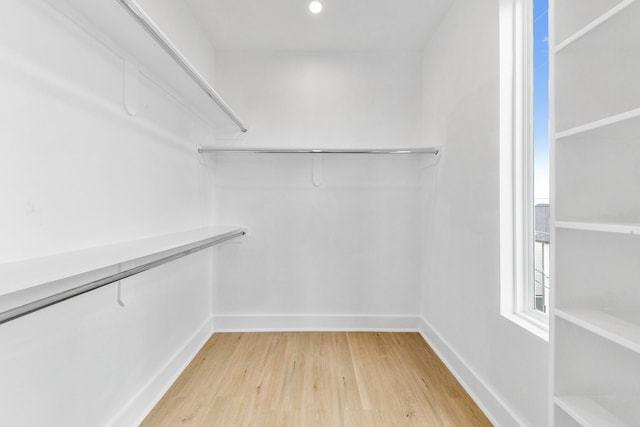 104 E 44th St Unit A, Houston, TX 77018 - walk in closet with light wood-style floors