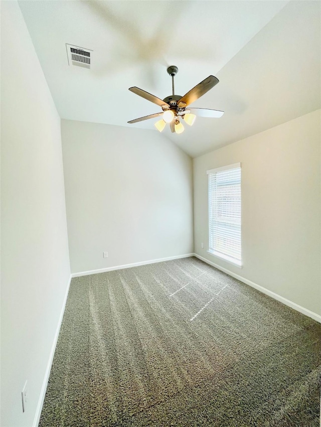 669 Cape Capri Dr, Katy, TX 77493 - carpeted empty room featuring baseboards and a ceiling fan