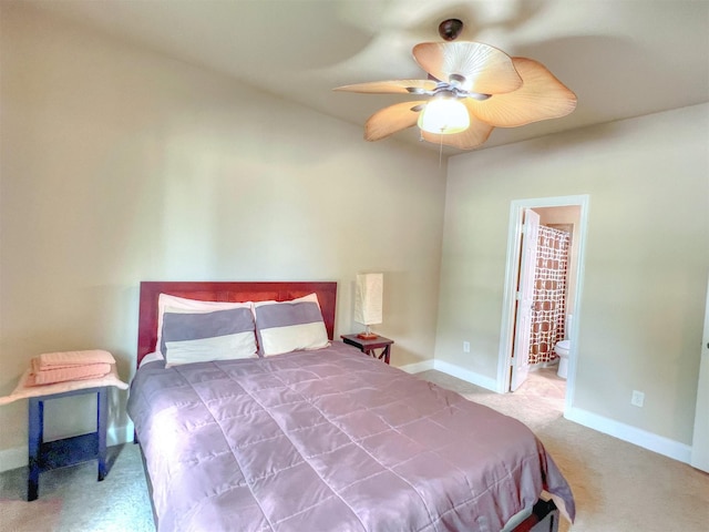 2325 Hutchins St, Houston, TX 77004 - carpeted bedroom featuring baseboards and ensuite bath
