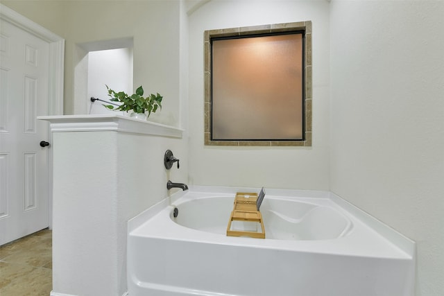 8106 Yarrow Dr, Cypress, TX 77433 - bathroom featuring a garden tub