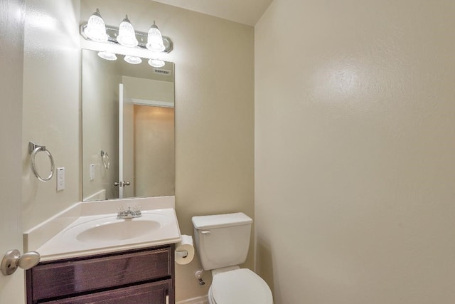 12807 Maybank Shores Ct, Houston, TX 77045 - bathroom featuring toilet and vanity