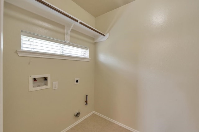 12807 Maybank Shores Ct, Houston, TX 77045 - washroom with electric dryer hookup, washer hookup, and hookup for a gas dryer