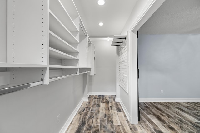 2919 Lake View Dr, Missouri City, TX 77459 - spacious closet with wood finished floors