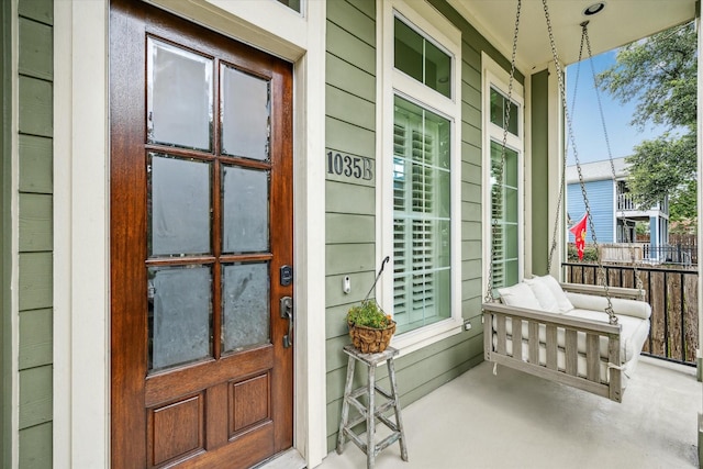 1035 Waverly St Unit B, Houston, TX 77008 - property entrance featuring a porch