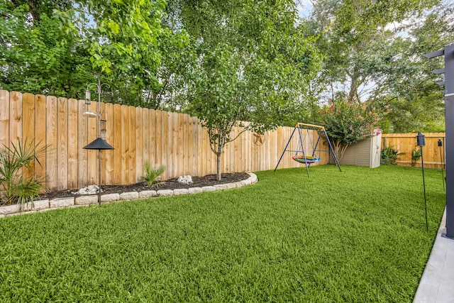 2715 Lexington Park Dr, Spring, TX 77373 - view of fenced backyard