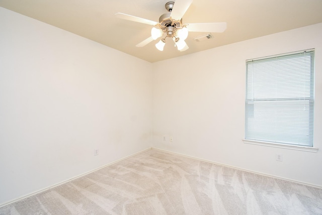 2715 Trinity Glen Ln, Houston, TX 77047 - carpeted empty room featuring ceiling fan