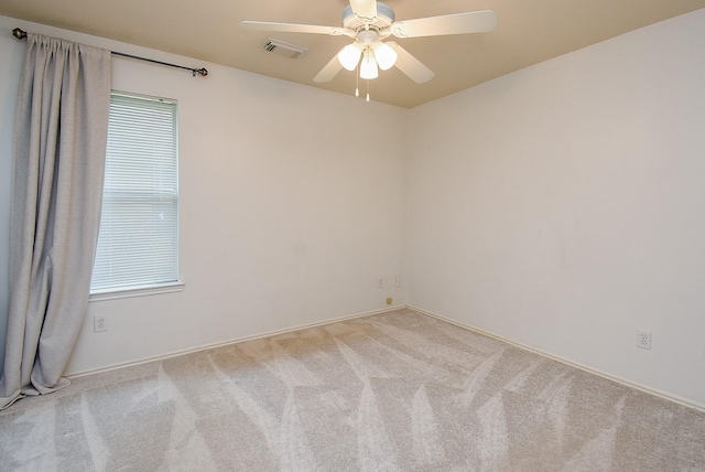 2715 Trinity Glen Ln, Houston, TX 77047 - carpeted spare room with ceiling fan and baseboards