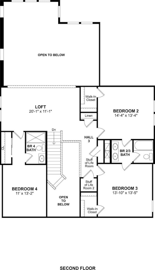 21218 Blue Bluff Dr, Cypress, TX 77433 - view of home floor plan