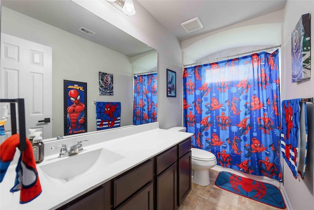 3218 Camelia Chase Ct, Spring, TX 77373 - bathroom with vanity and a shower with curtain