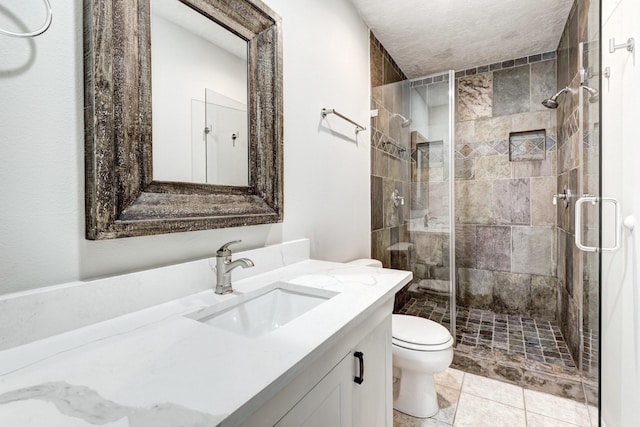 2007 Wakefield Dr, Houston, TX 77018 - bathroom featuring a stall shower and vanity