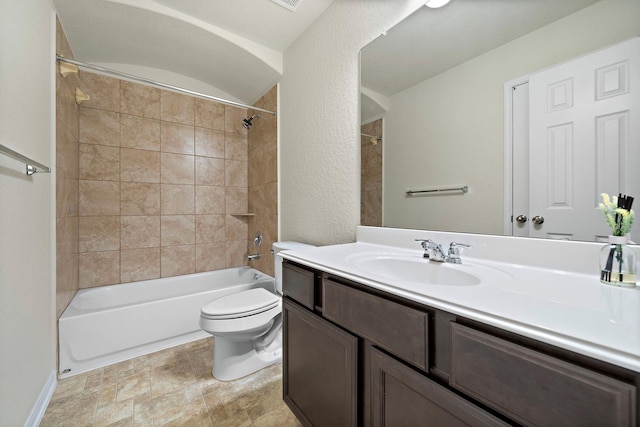 19842 Haven Cliff Ln, Cypress, TX 77433 - full bath featuring vanity and shower / tub combination