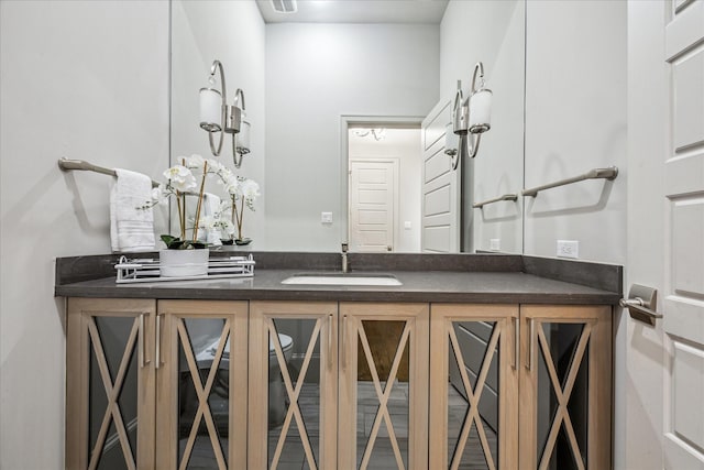 4615 Verone St, Bellaire, TX 77401 - bathroom featuring vanity