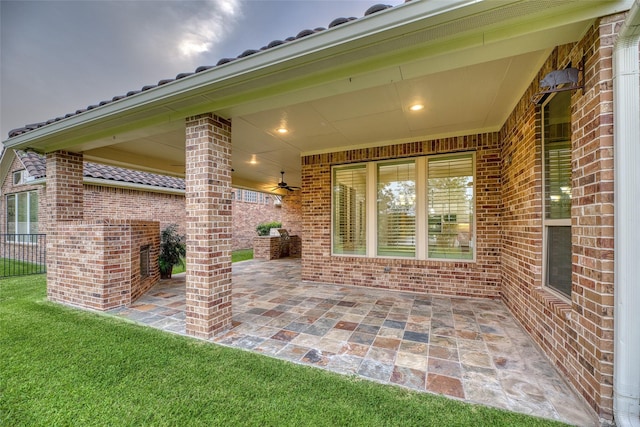 107 Lake View Loop, Fulshear, TX 77441 - view of patio / terrace
