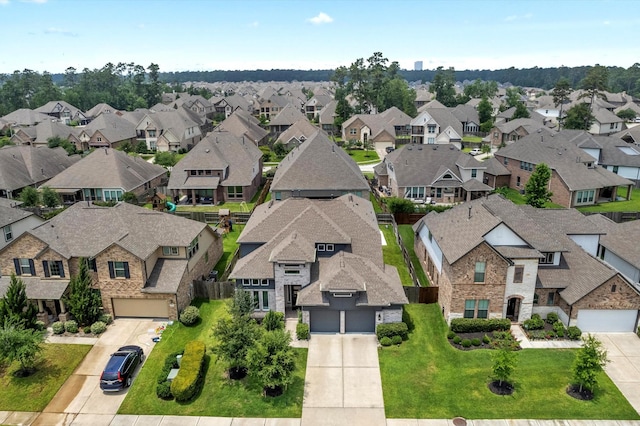 2824 Jehlon Ln, Conroe, TX 77385 - aerial perspective of suburban area