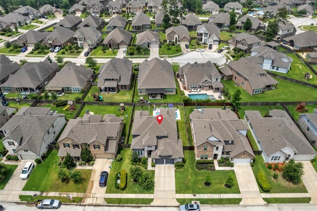 2824 Jehlon Ln, Conroe, TX 77385 - aerial view of property's location featuring nearby suburban area
